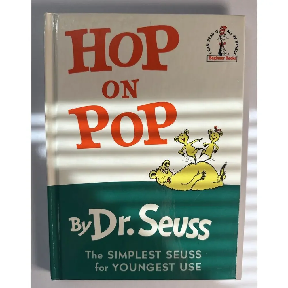 Hop on Pop by Dr. Seuss First Edition Book Club 1963 Hardcover